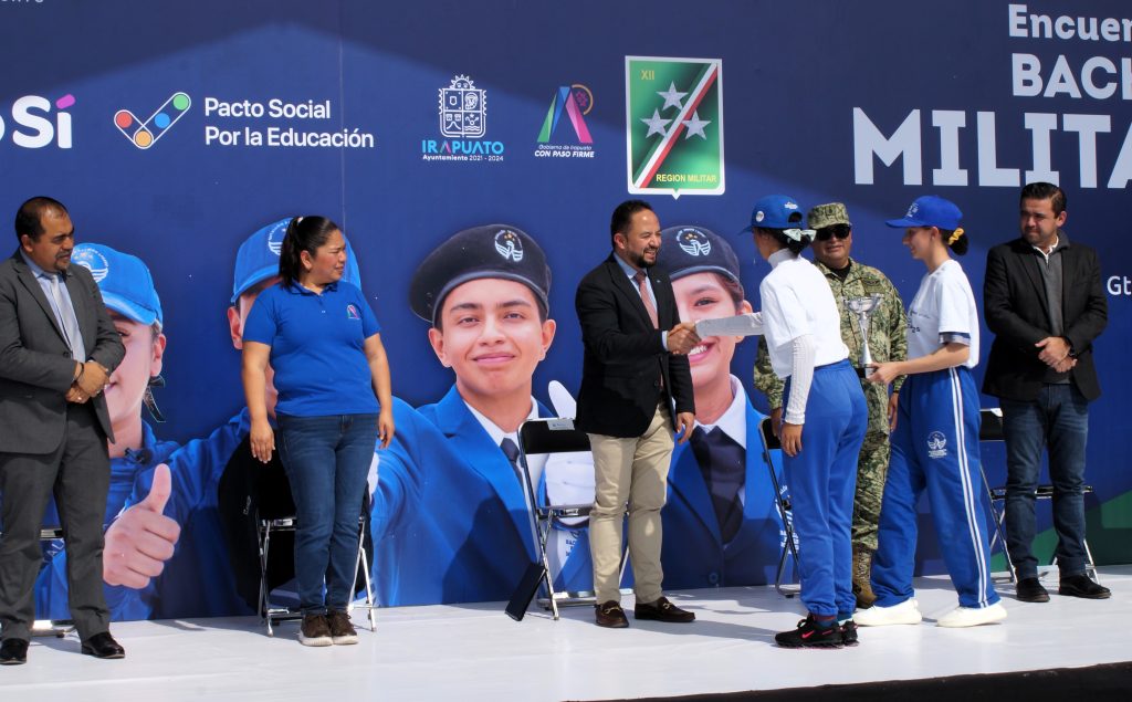 Estudiantes de Guanajuato Sobresalen en el Segundo Encuentro Nacional de Bachilleratos Militarizados