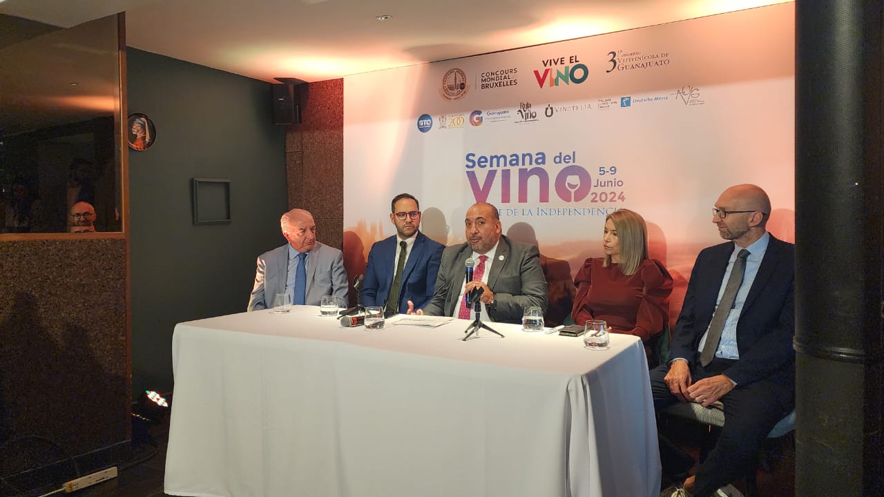 Guanajuato Celebra la Semana del Vino 2024: Bruselas, Vive el Vino y Congreso Vitivinícola