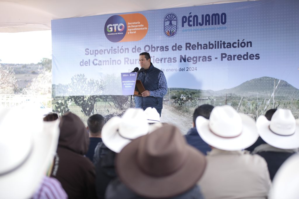 El Gobernador de Guanajuato, Diego Sinhue, Inicia el Año con Importantes Obras en Pénjamo