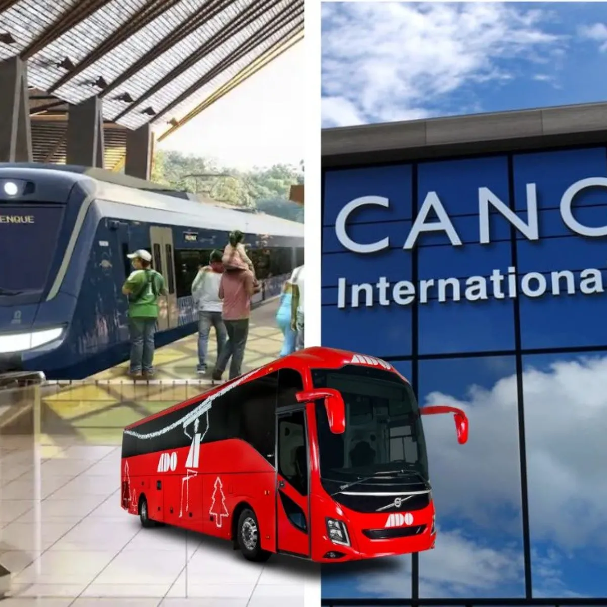 ADO Facilita tu Viaje en el Sureste con Conexiones a la Estación del Tren Maya en Cancún