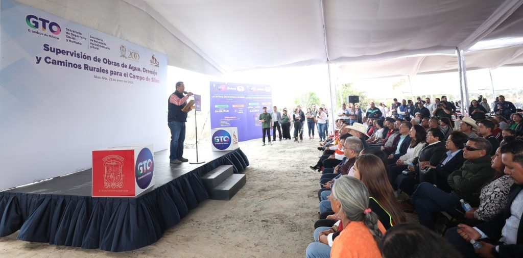 Gobernador de Guanajuato Inaugura Obras de Infraestructura en Silao