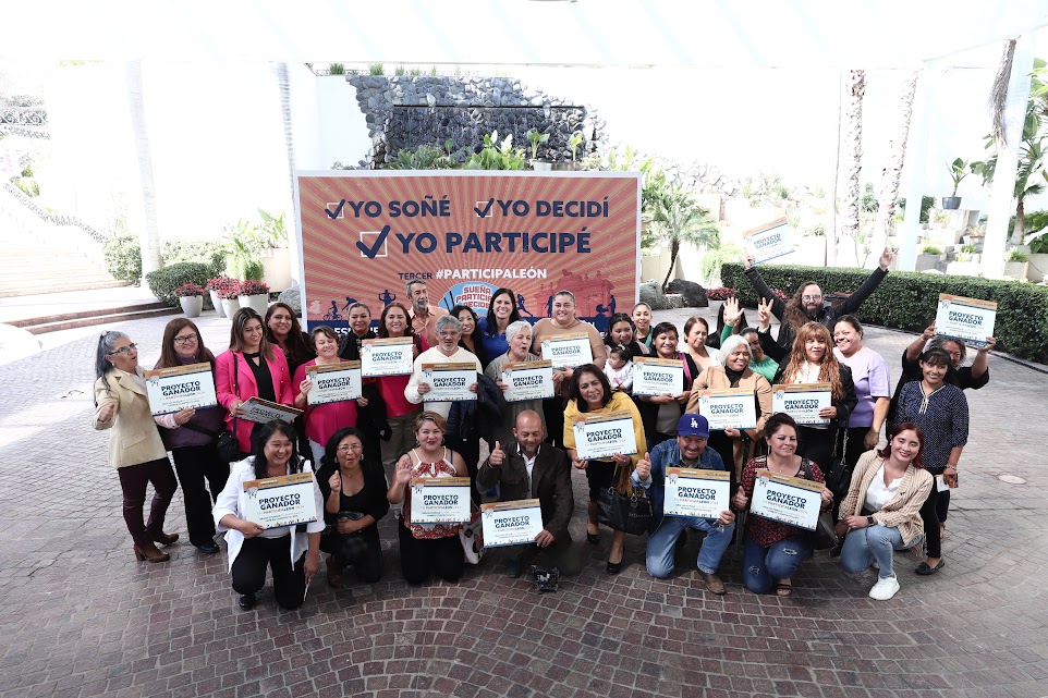 Celebración y Reconocimiento a Ganadores de «Participa León 2024»