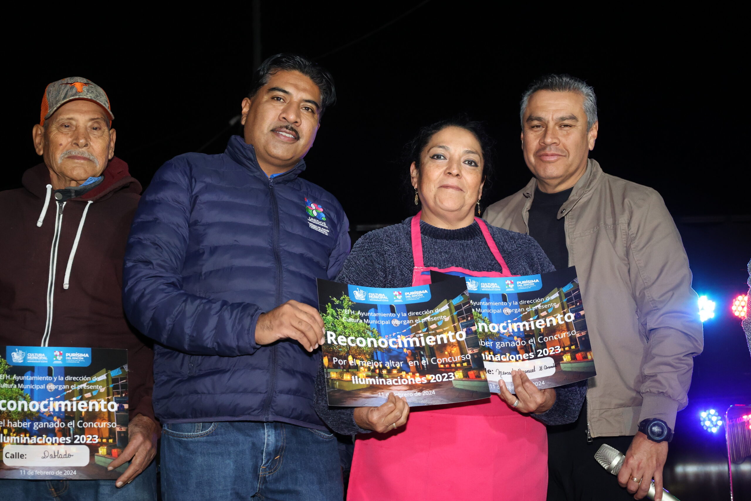 Entrega Municipio Premiación de Mejor Iluminación de 2023.