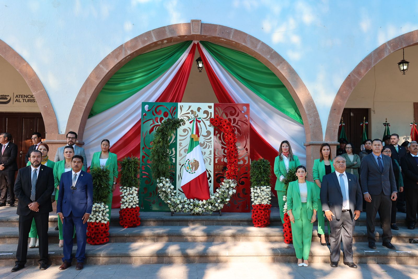 Conmemoración del Día de la Bandera en Purísima del Rincón: Compromiso con los Valores Patrios