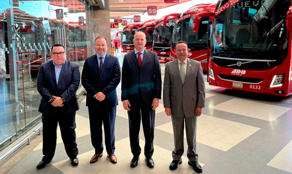 ADO presenta su moderna flota de autobuses, comprometida con la sostenibilidad y la calidad del servicio