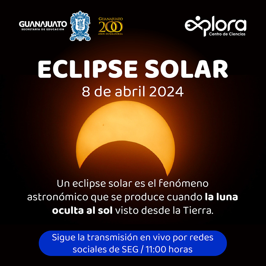 SEG prepara actividades didácticas para el Eclipse Solar