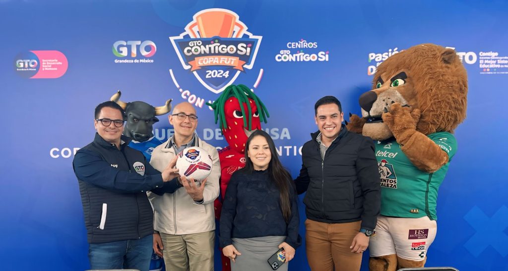 Gobierno del Estado de Guanajuato lanza la Copa con Valores Futbol GTO Contigo Sí 2024