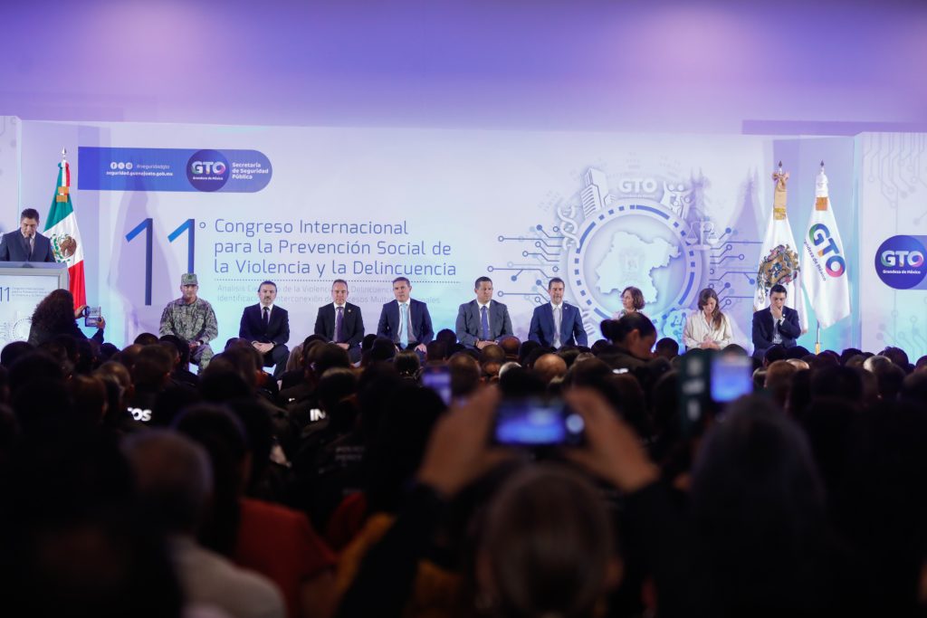 Gobernador de Guanajuato Inaugura el 11º Congreso Internacional para la Prevención Social de la Violencia y la Delincuencia