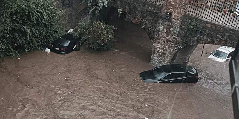 Innundacion en Guanajuato