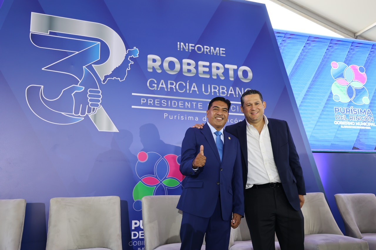 Purísima del Rincón avanza con grandes inversiones: 3er Informe de Gobierno de Roberto García Urbano