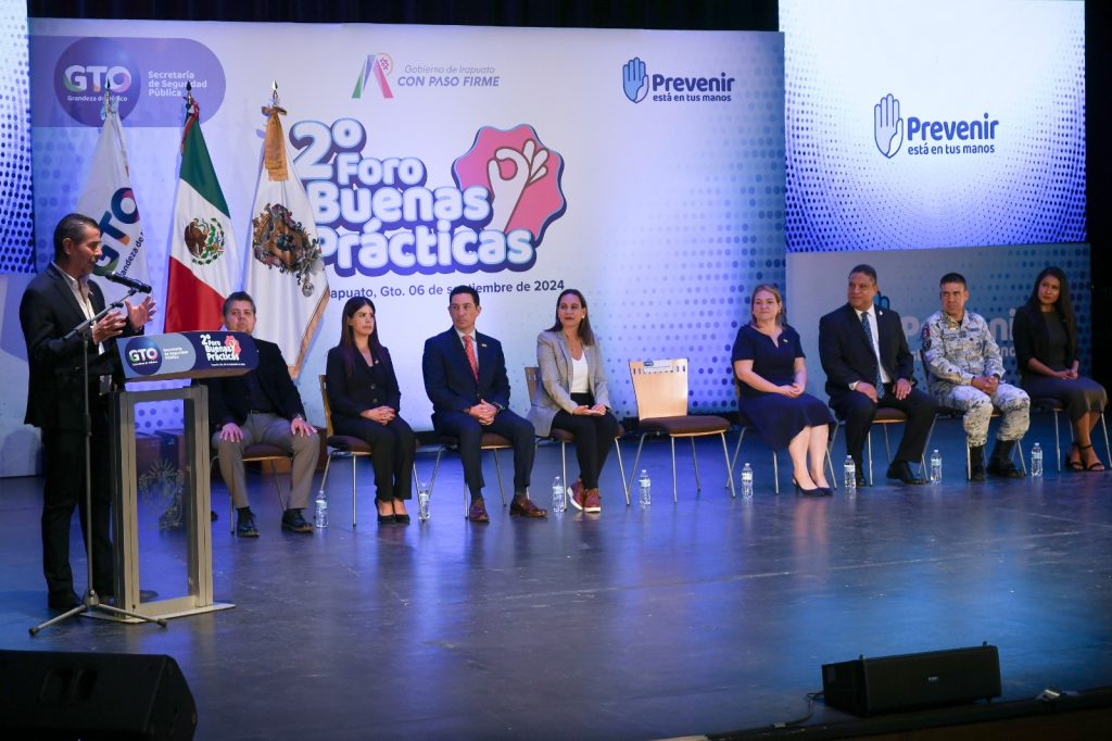 Guanajuato impulsa buenas prácticas para reducir la violencia y la delincuencia