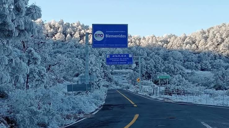 Nevadas en Guanajuato