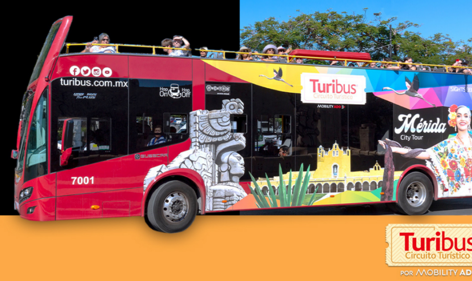 Turibus en Mérida