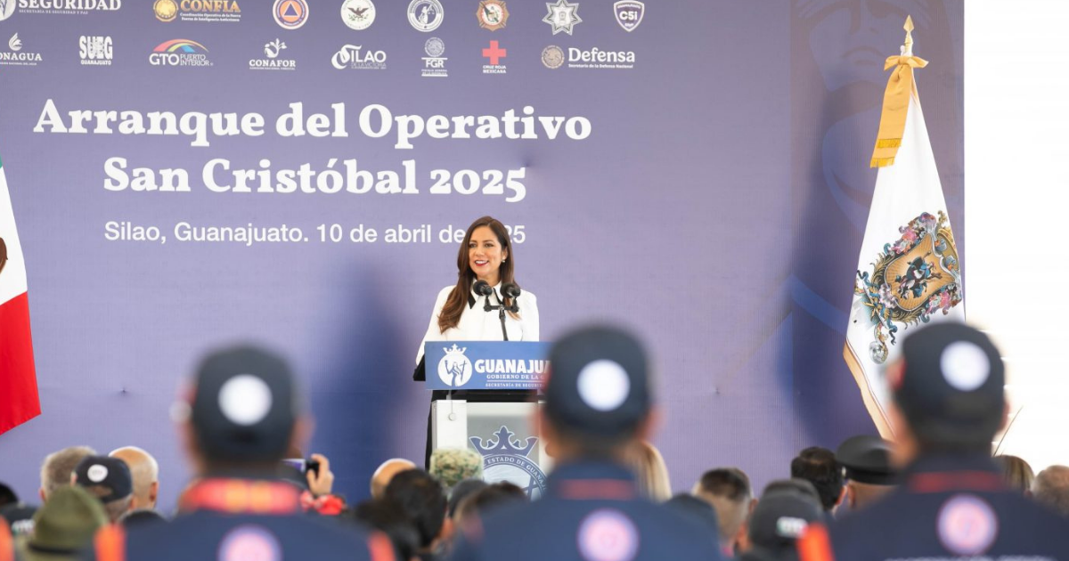 Guanajuato arranca el Operativo San Cristóbal 2025 con más de 24 mil elementos para garantizar la seguridad vacacional