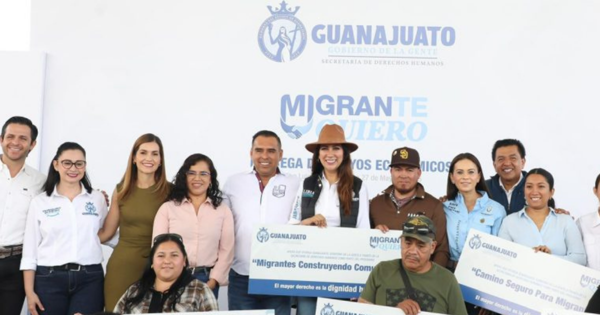 MigranTEQUIERO transforma vidas: apoyos económicos y obras dignifican a migrantes guanajuatenses