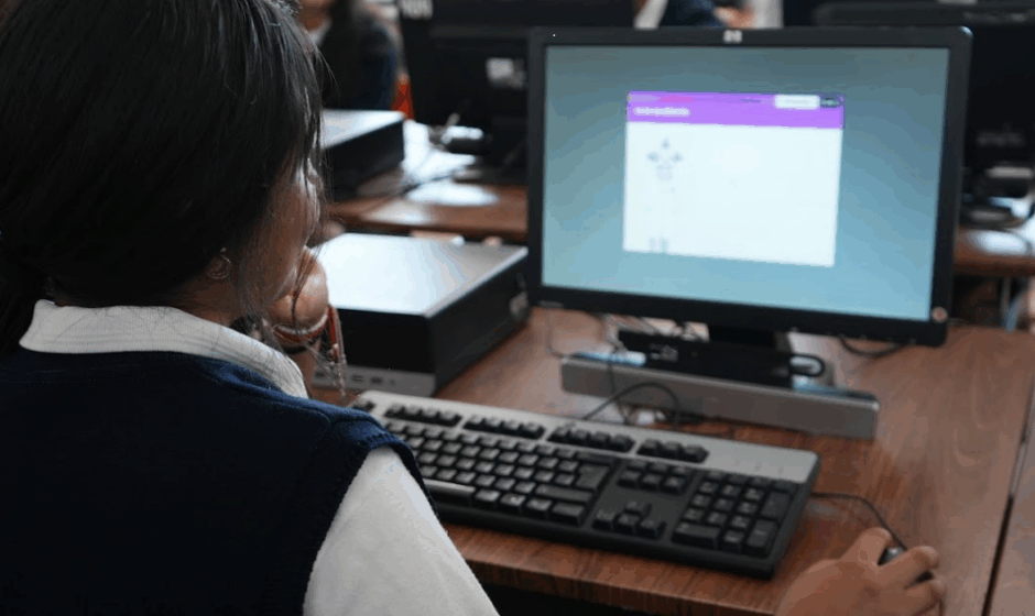 Aula de cómputo en León