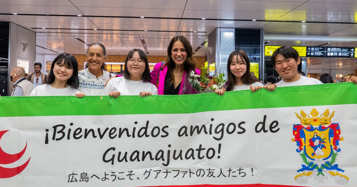 Guanajuato florece en Japón: Libia Dennise fortalece lazos culturales y económicos en Hiroshima