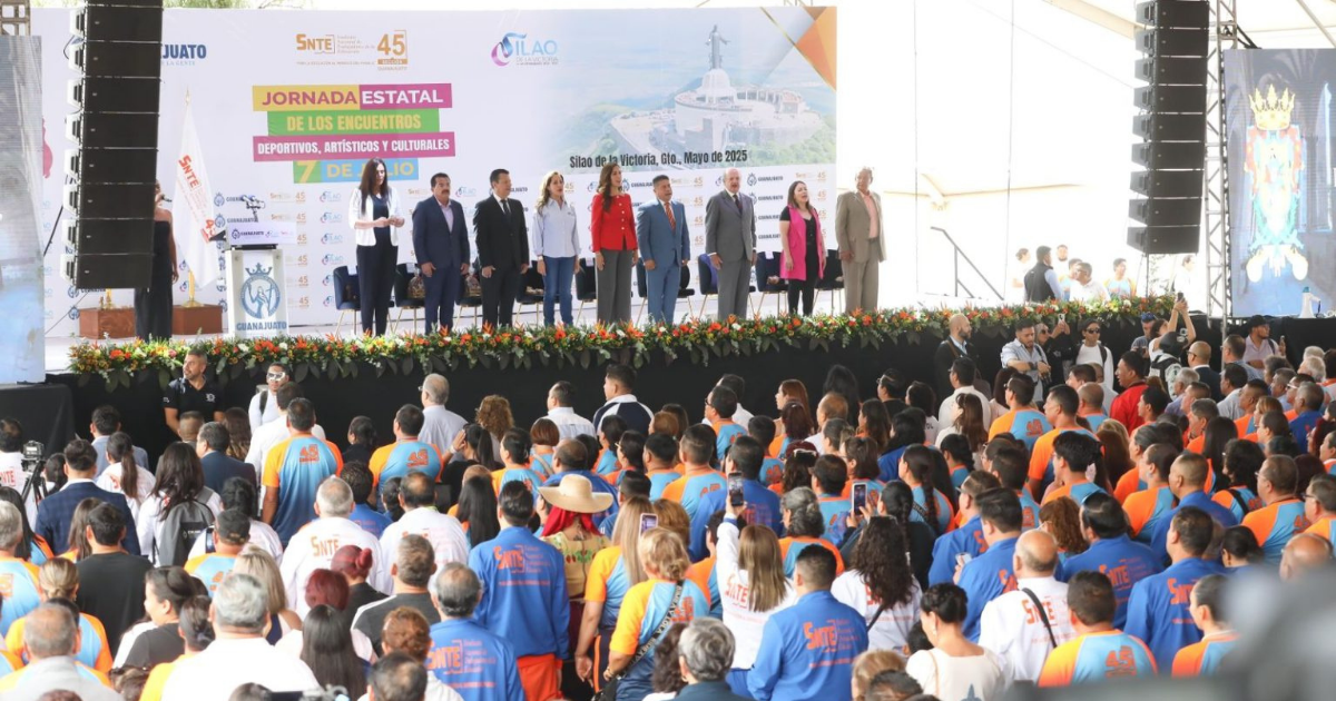 Guanajuato fortalece la unidad con Juegos Magisteriales 2025 y rinde homenaje al poder de la educación