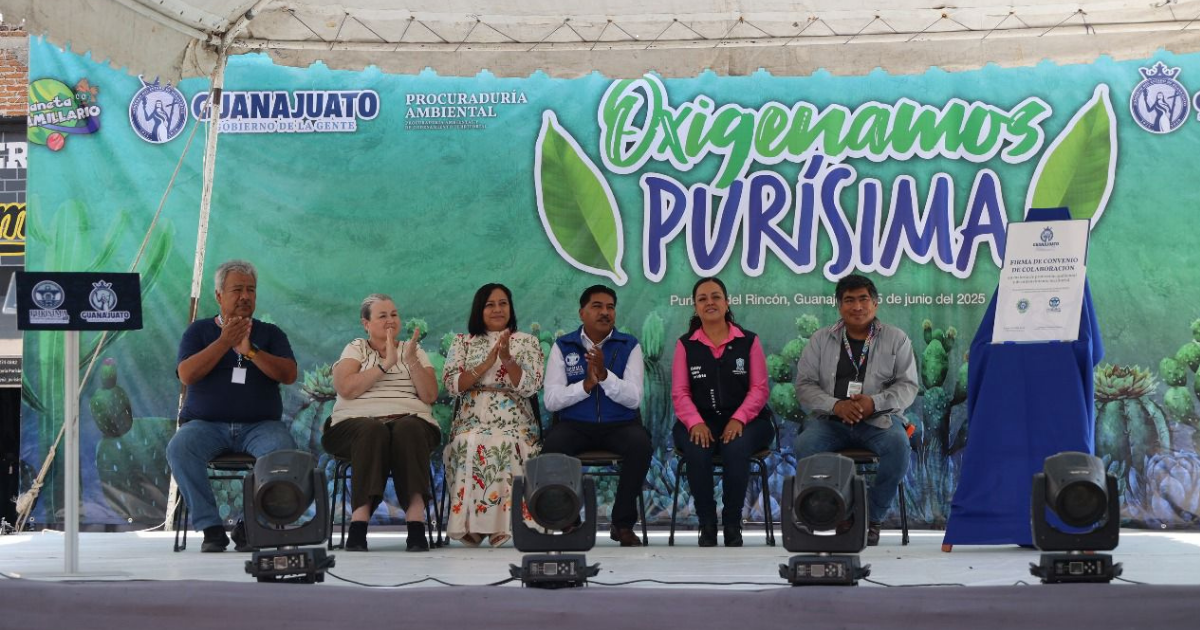 Oxigenamos Purísima: inicia festival ambiental contra plásticos y por un futuro sostenible