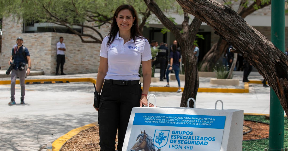 León inaugura cuartel de Grupos Especializados León 450 con tecnología y dignidad para su policía