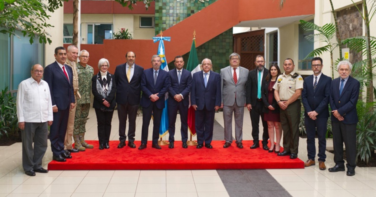 México y Guatemala refuerzan cooperación en seguridad con reunión binacional de alto nivel