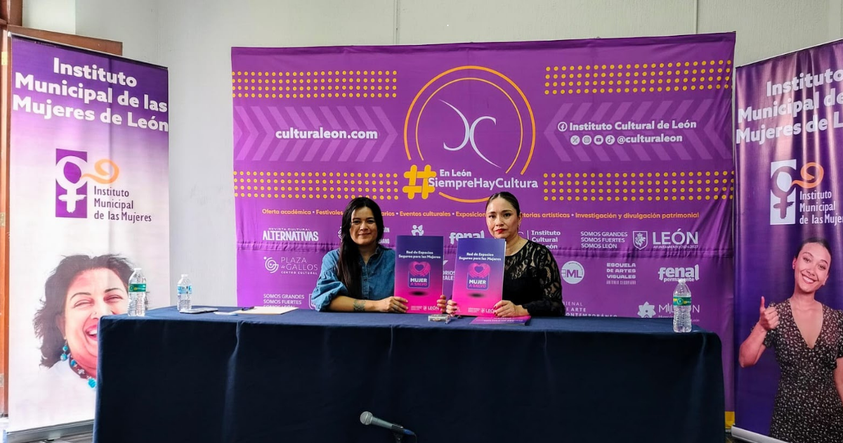 León suma espacios seguros para mujeres en cultura y arte