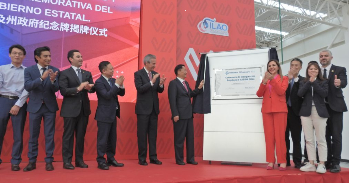 Wasion impulsa Silao con inversión de 4.5 mdd y más empleos en Guanajuato Puerto Interior