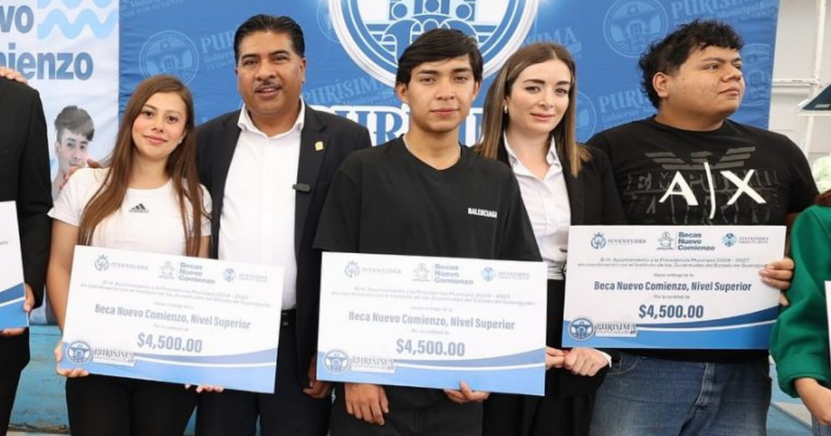 Becas Nuevo Comienzo impulsan a la juventud de Guanajuato a alcanzar sus sueños