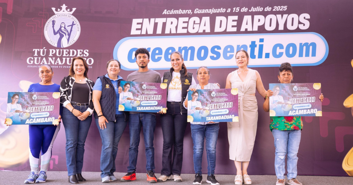 Libia impulsa desarrollo social y productivo en Acámbaro y Jerécuaro