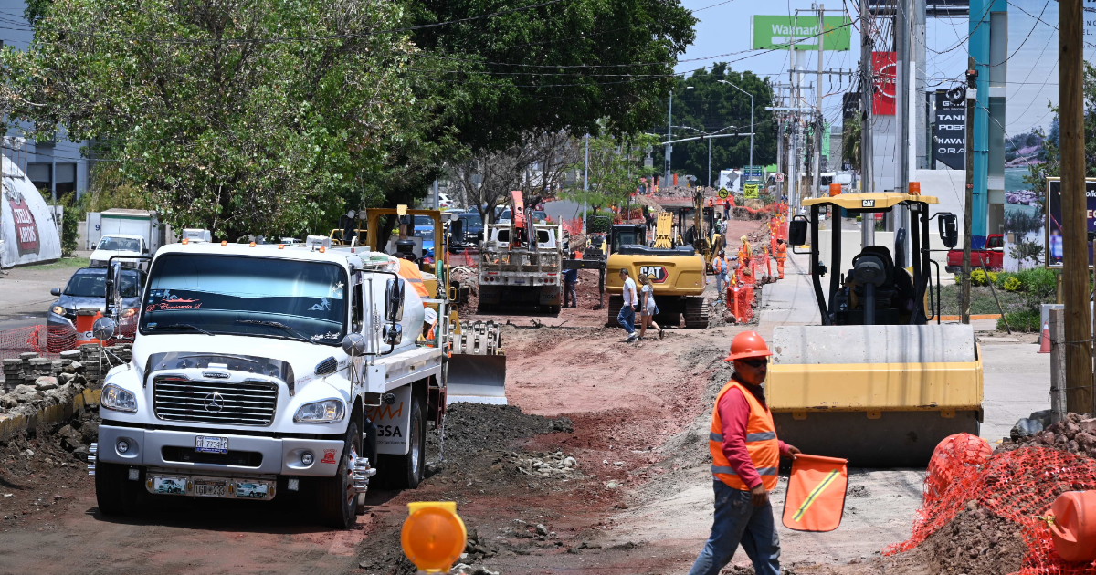 Arranca modernización del bulevar Villas de Irapuato dos meses antes de lo previsto