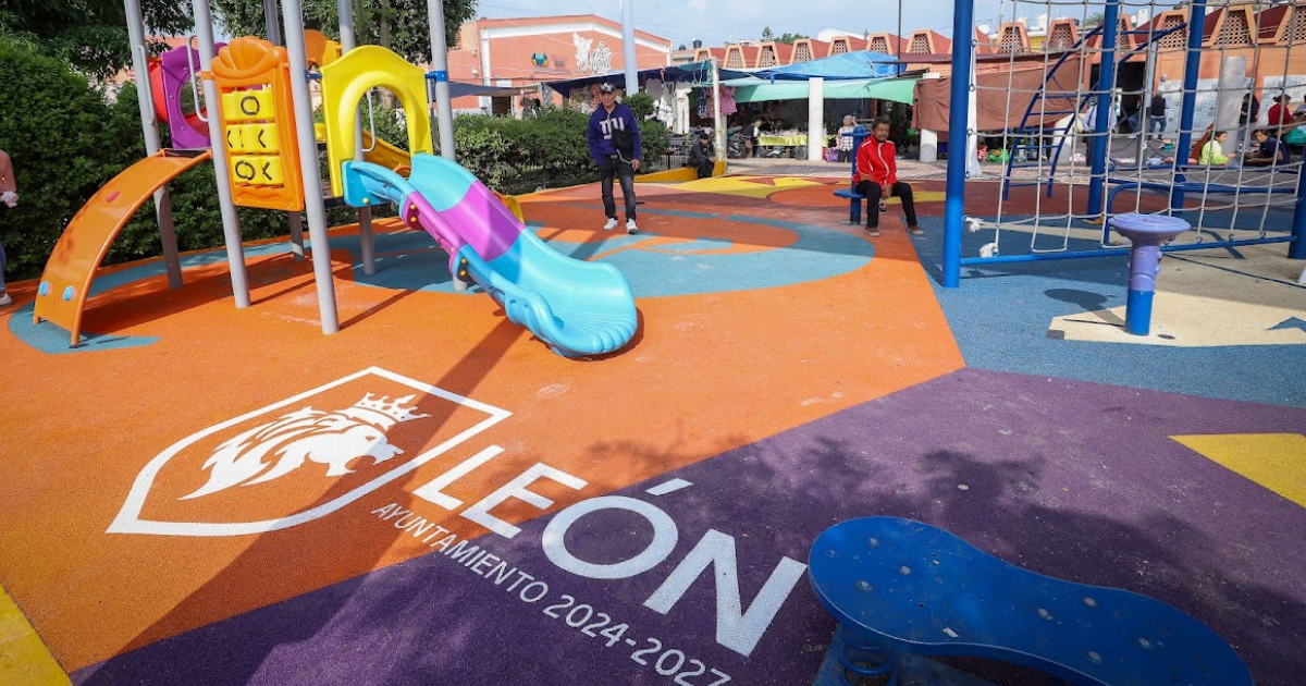 León transforma parques con participación ciudadana y legado para la niñez