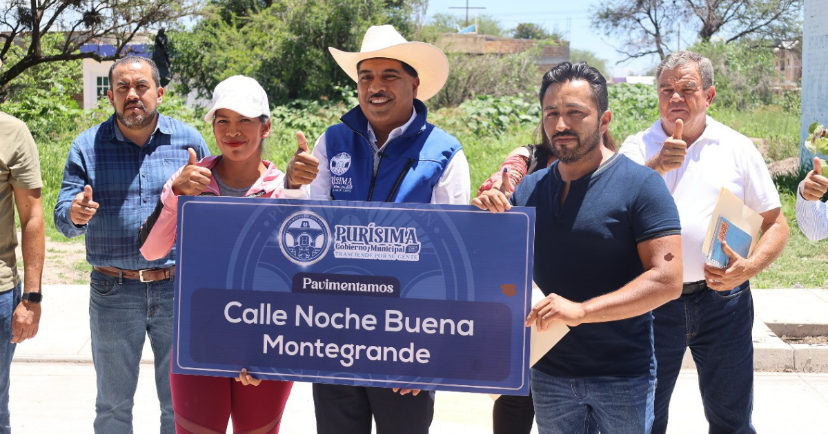 Obras impulsan el progreso en Montegrande con trabajo conjunto y más de 3 millones de inversión