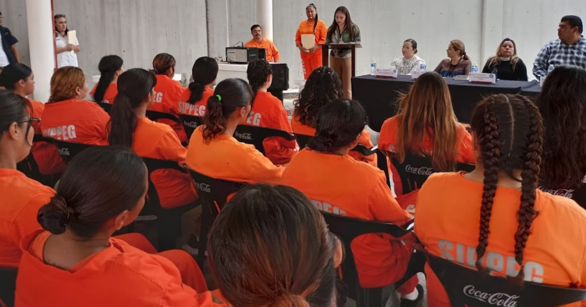 Redes de Mujeres sin Violencia llega al CERESO y transforma vidas con acceso a la información