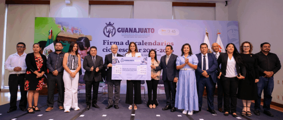 Calendarios escolares Guanajuato