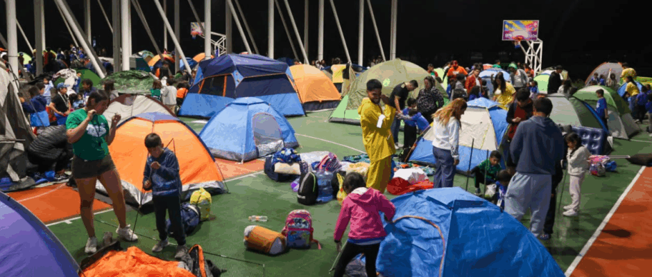 Campamento Nocturno León