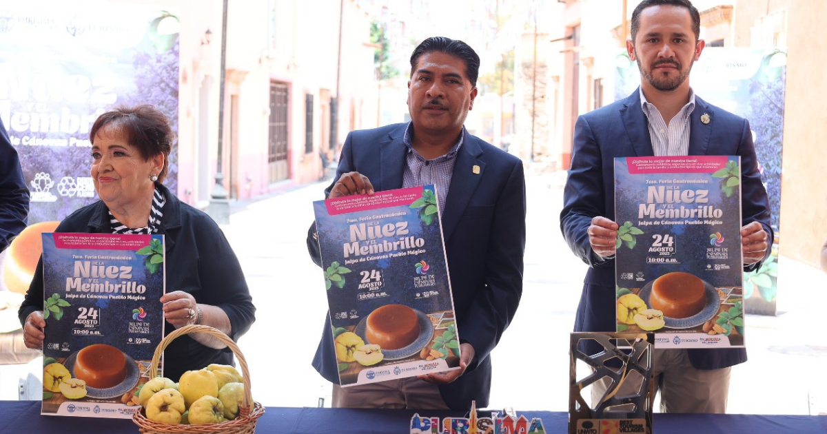 Jalpa de Cánovas celebra Feria de la Nuez y Membrillo