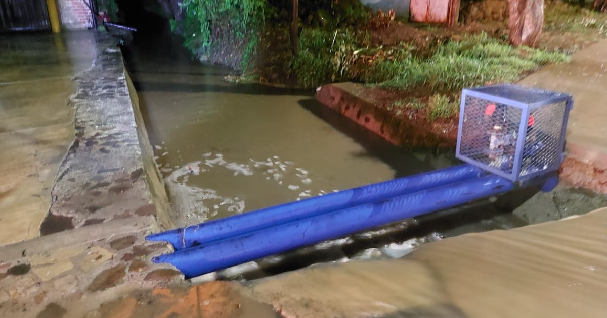 Lluvias intensas provocan escurrimientos en Purísima, pero sin daños graves