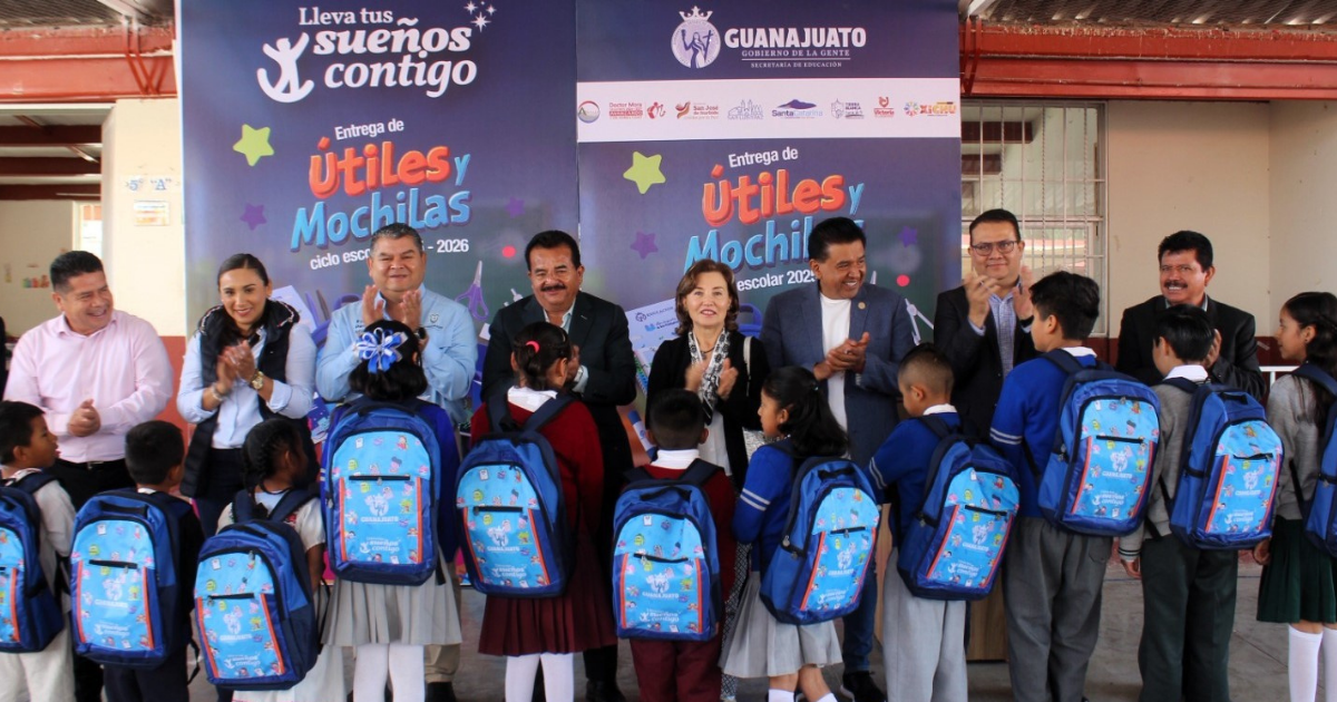 Gobierno de la Gente impulsa educación con mochilas y útiles escolares en la región noreste