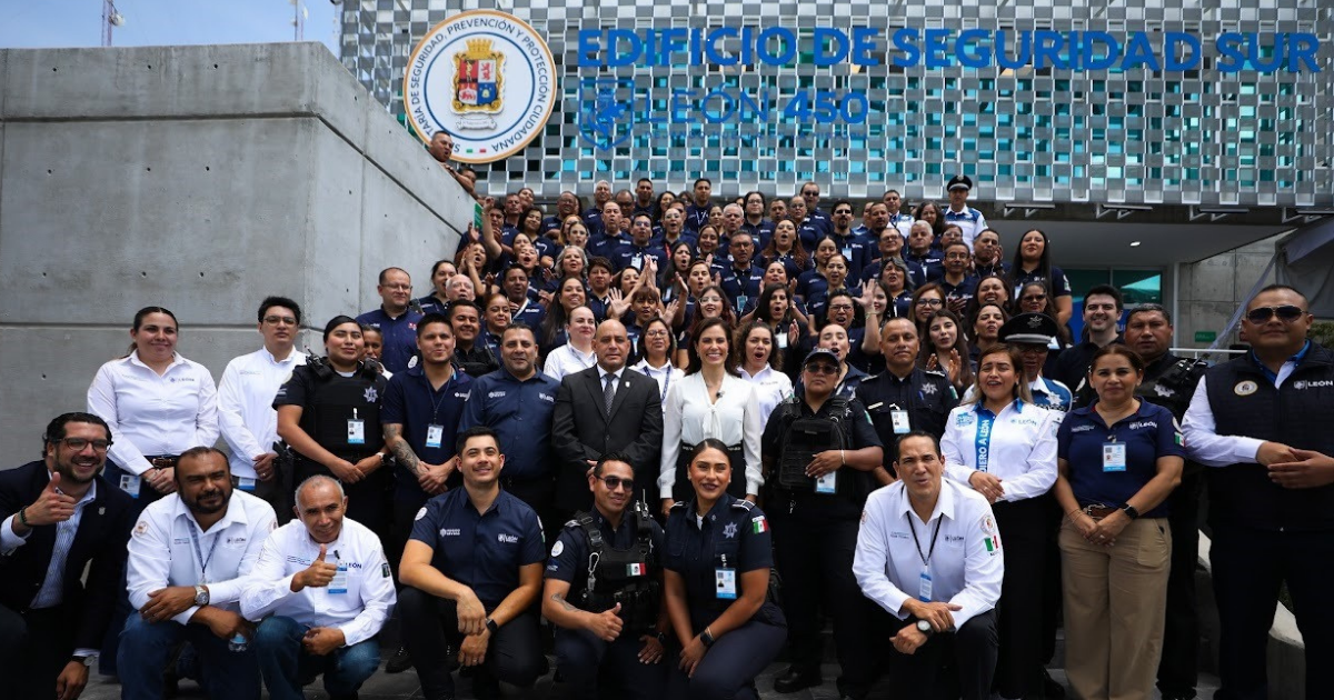 León fortalece seguridad con nuevo Edificio Sur León 450