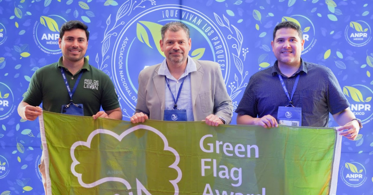 Bosque de la Olla recibe Green Flag Award y pone a León en el mapa mundial de parques