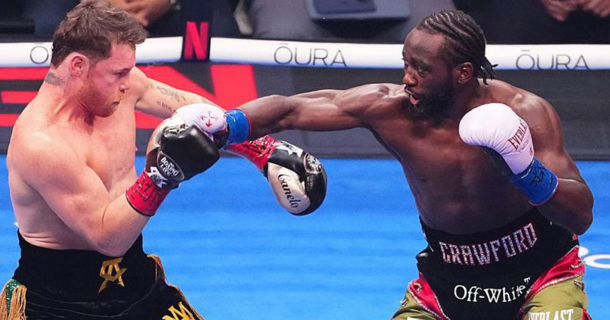 Terence Crawford destrona a Canelo Álvarez y hace historia en el boxeo