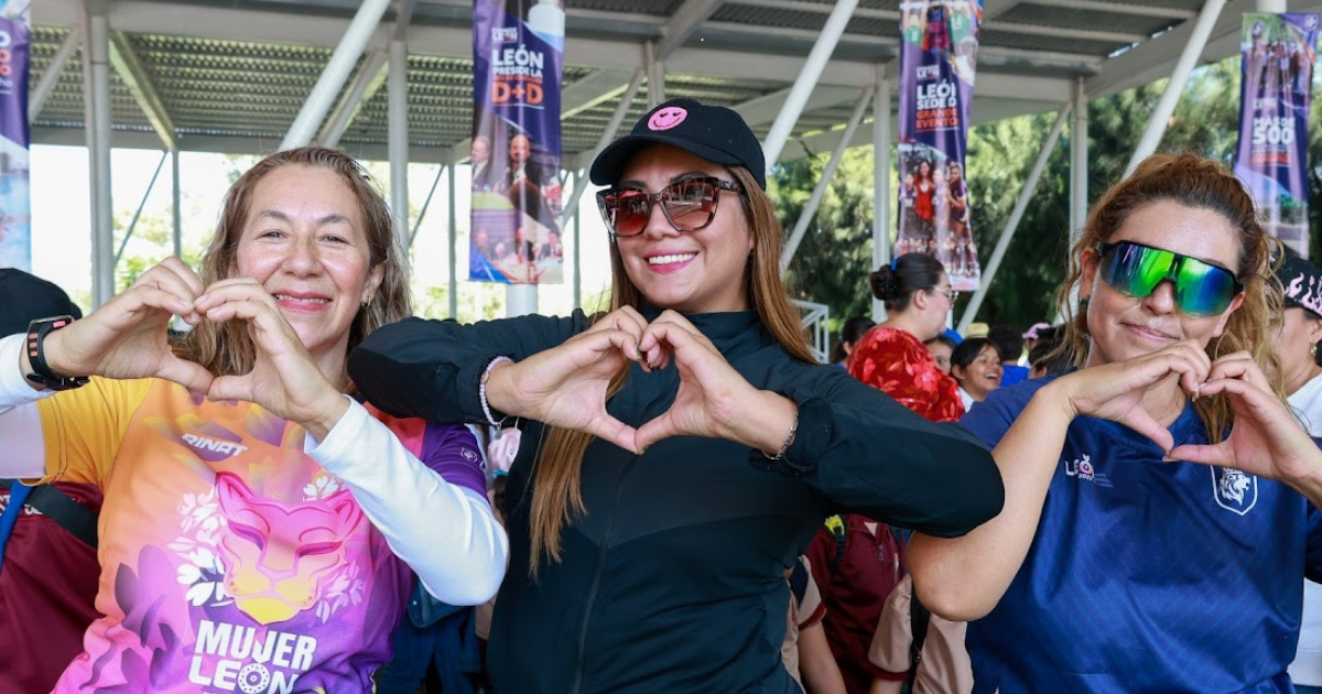 León celebra el Día Mundial del Corazón con activación masiva
