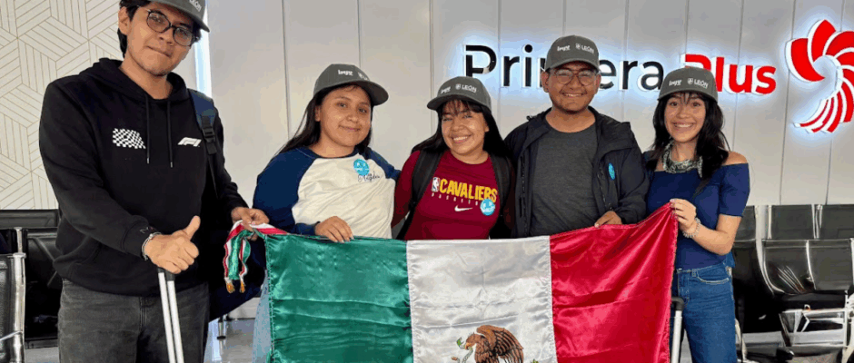 Jóvenes leoneses en Colombia
