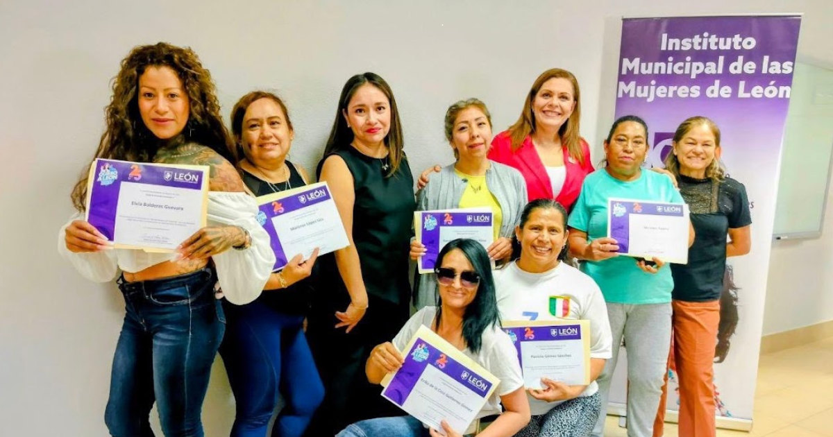 Mujeres de León se unen contra la violencia con redes de apoyo comunitario