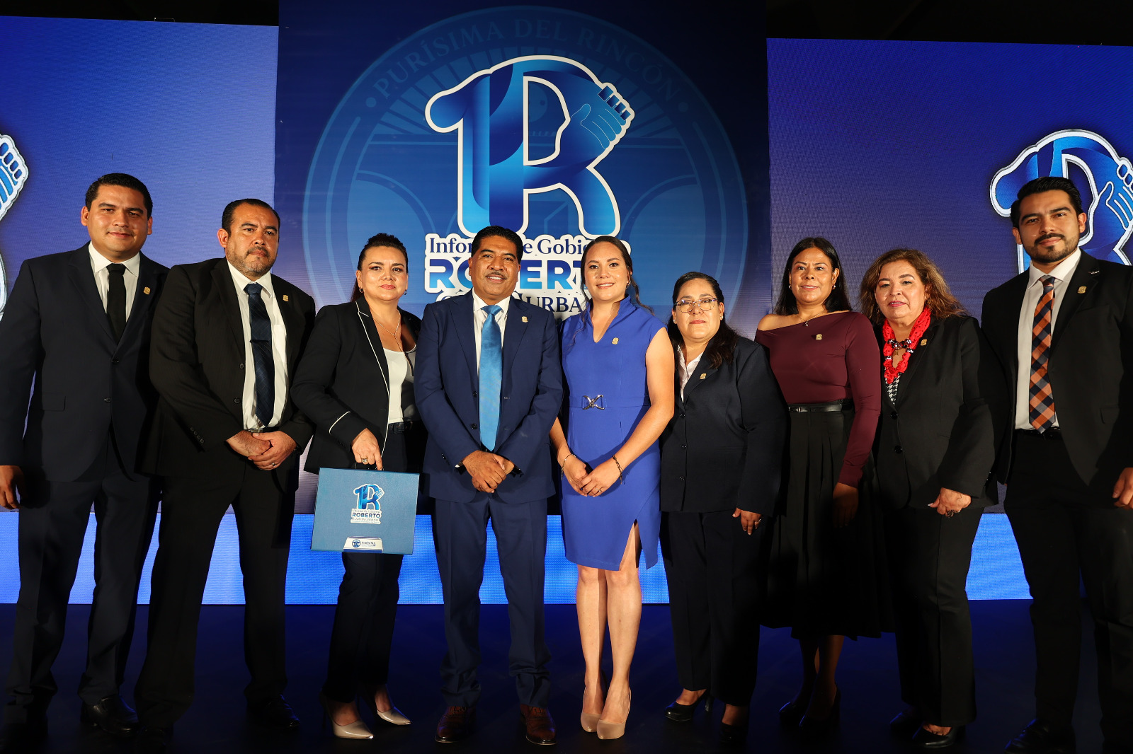 Roberto García Urbano impulsa unidad en Primer Informe de Gobierno