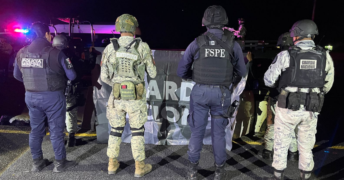 Detienen a cuatro hombres armados tras enfrentamiento en Irapuato