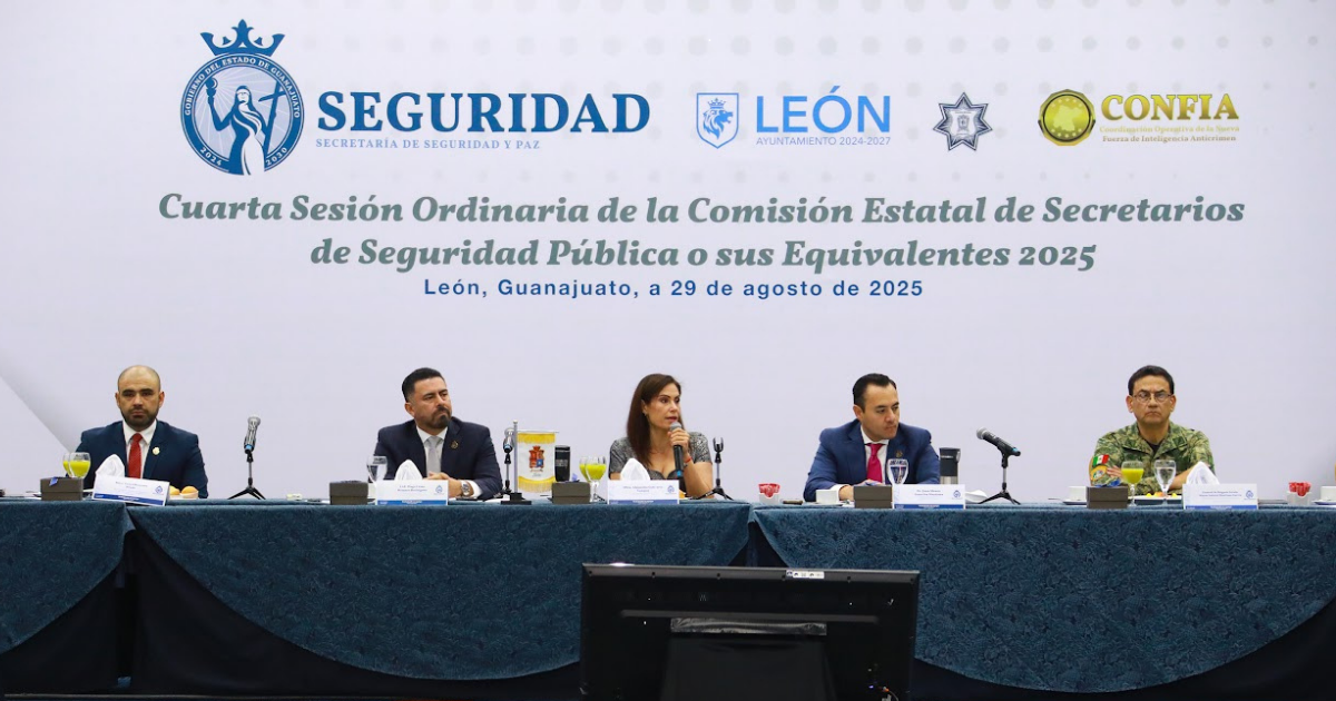 León fortalece la seguridad con coordinación y resultados