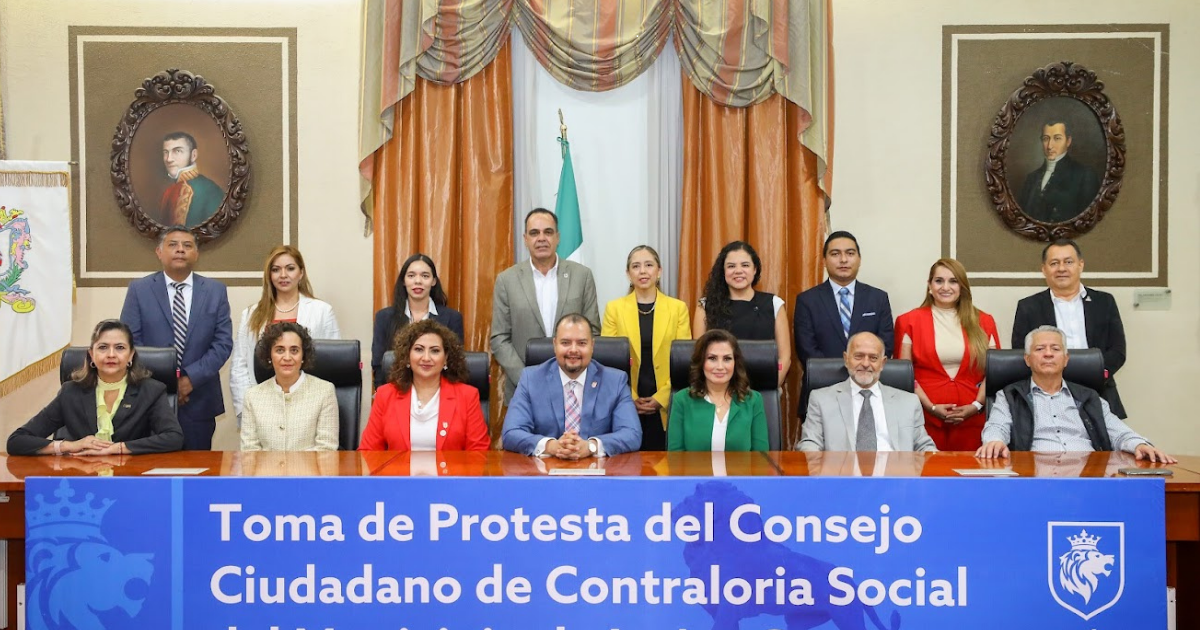 León instala Consejo Ciudadano de Contraloría Social para fortalecer la transparencia