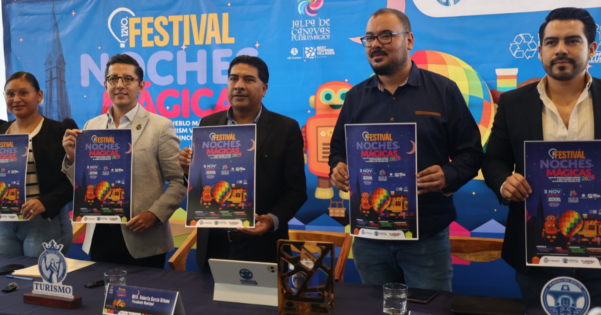 Purísima del Rincón celebra Noches Mágicas 2025 con globos y cocina internacional