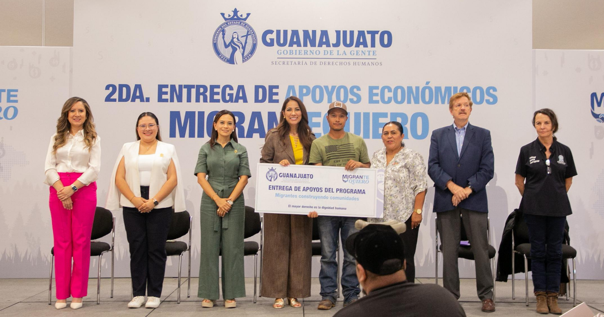 “MigranteQuiero”: Libia Dennise impulsa el regreso digno y productivo de las familias guanajuatenses